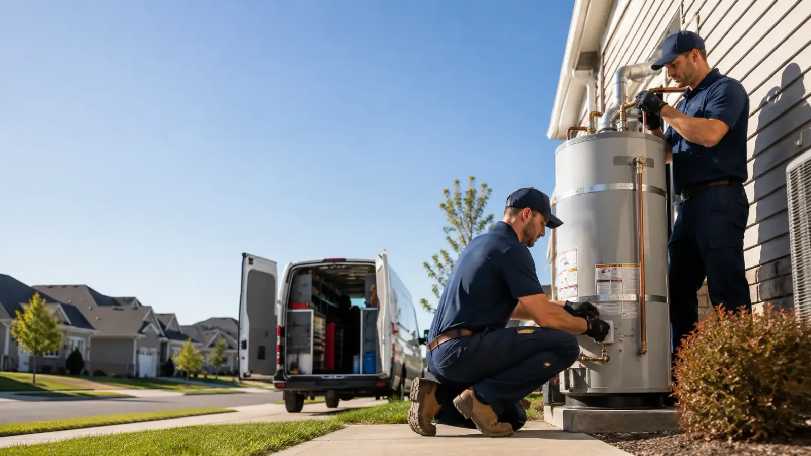Water Heater Installation in Albertville, MN